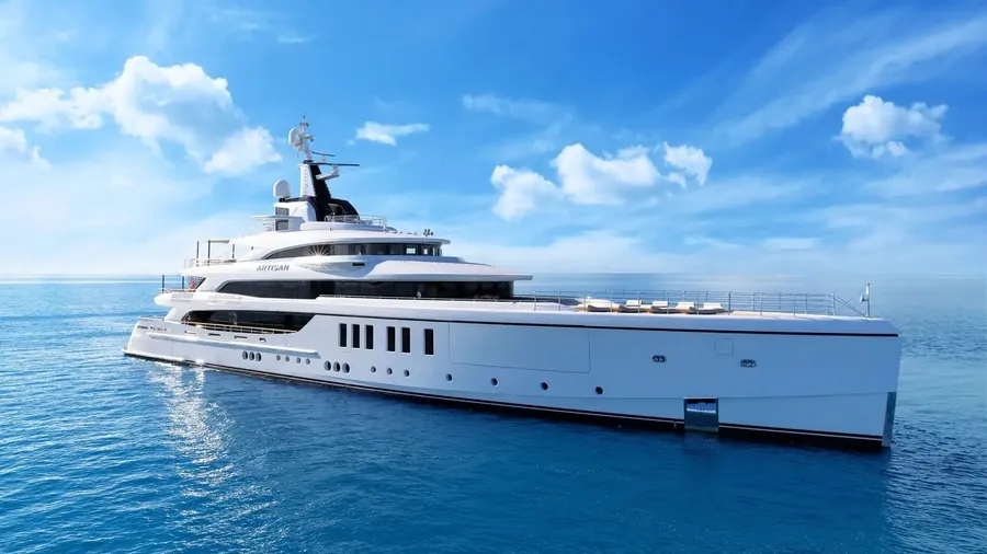 ARTISAN 65m mega yacht charter Phuket